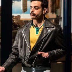 Freddie Mercury Bohemian Rhapsody Biker Leather Jacket
